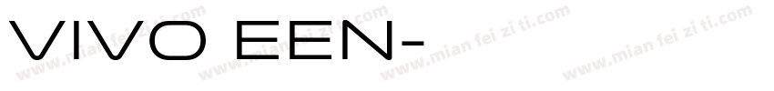 VIVO EEN字体转换